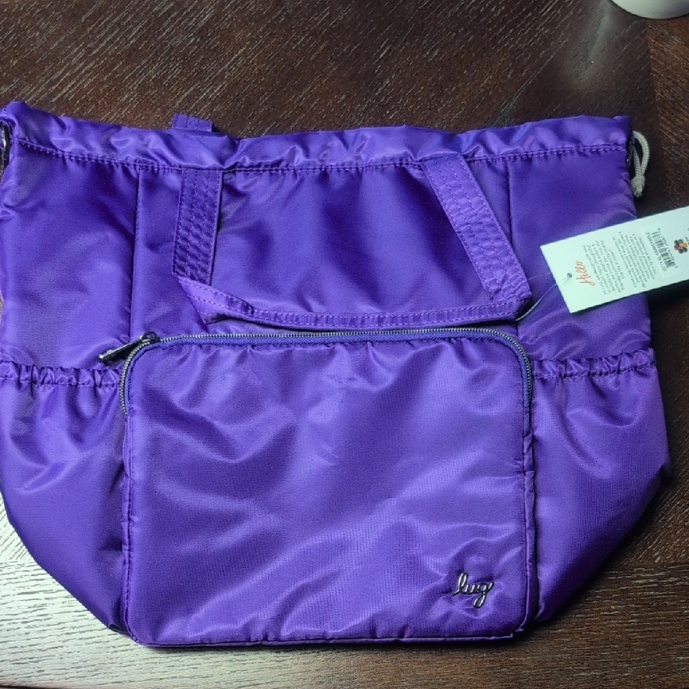 Brand New Lug Ditty XL In Grape Purple! Women's Bag